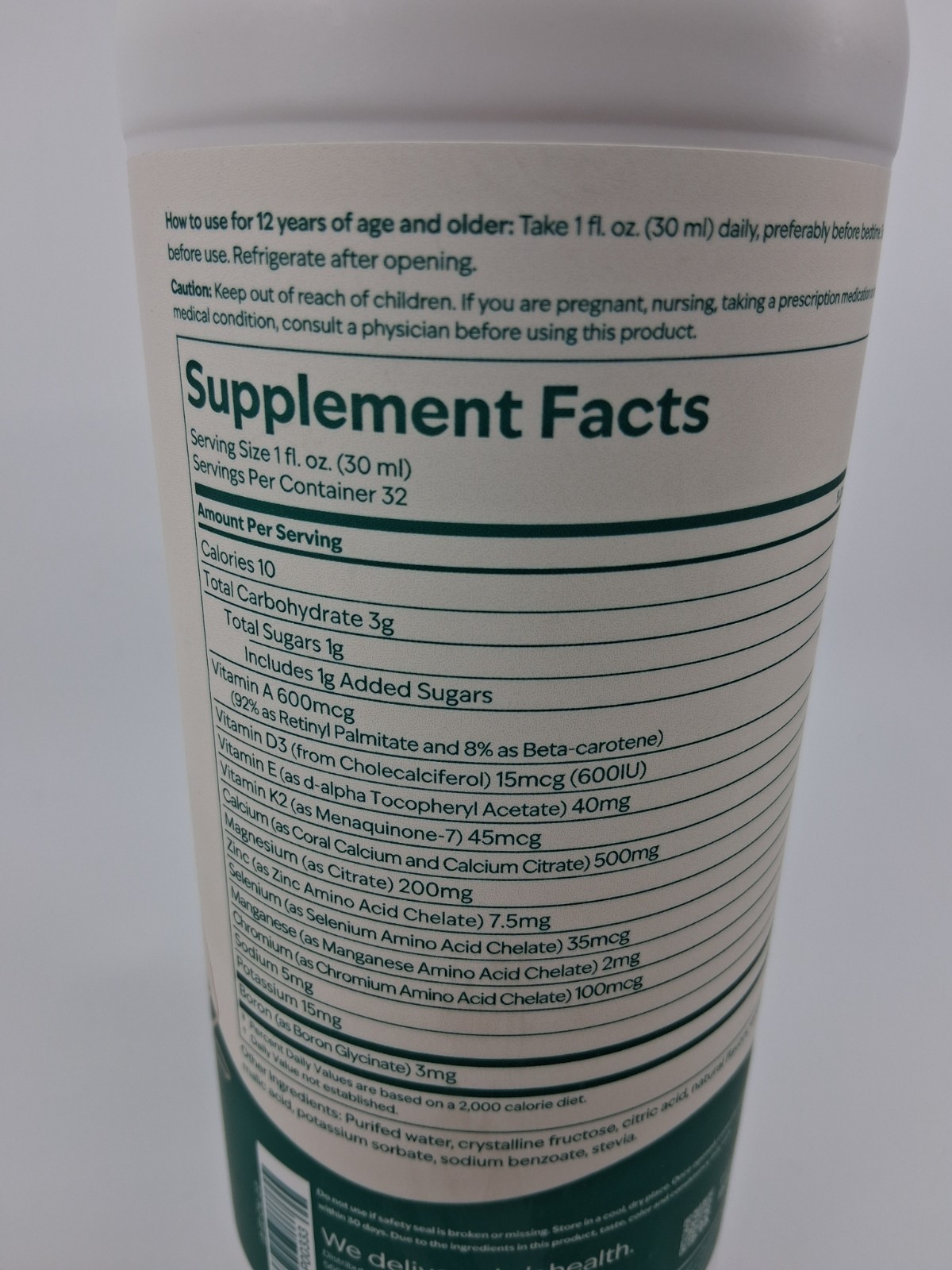 LivePURE CalciuMK+ – Mixed Berry, 32 fl oz / 946 ml, EXP 6/2027 SEALED