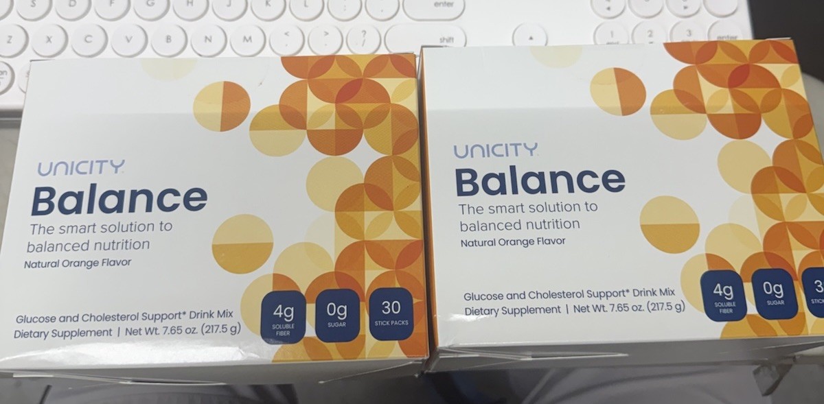 (2 Pack) Unicity BALANCE 30 Packets/Stick Packs ORANGE Exp 11/2027 NEW/SEALED