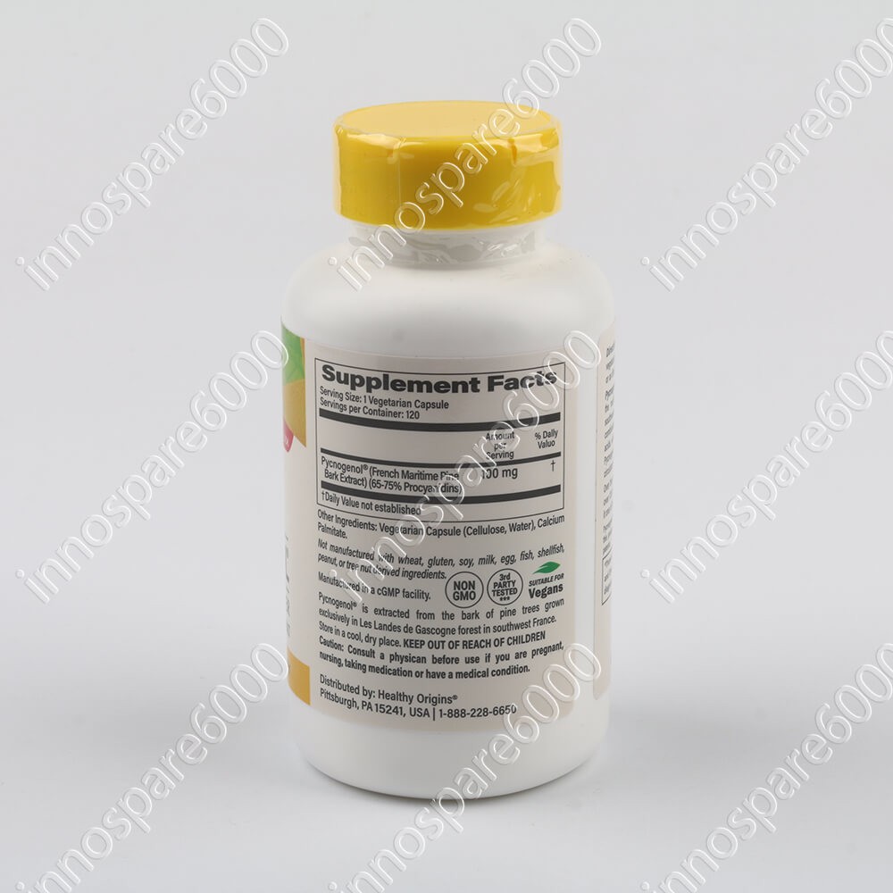 Healthy Pycnogenol Veggie Origins Premium mg 100 | 120 Capsules