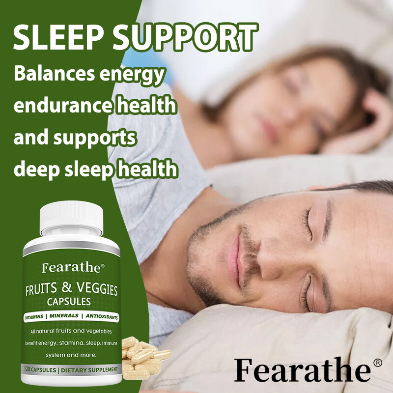 Fruits and Veggies Capsules Whole Food Supplement with Vitamin & Mineral