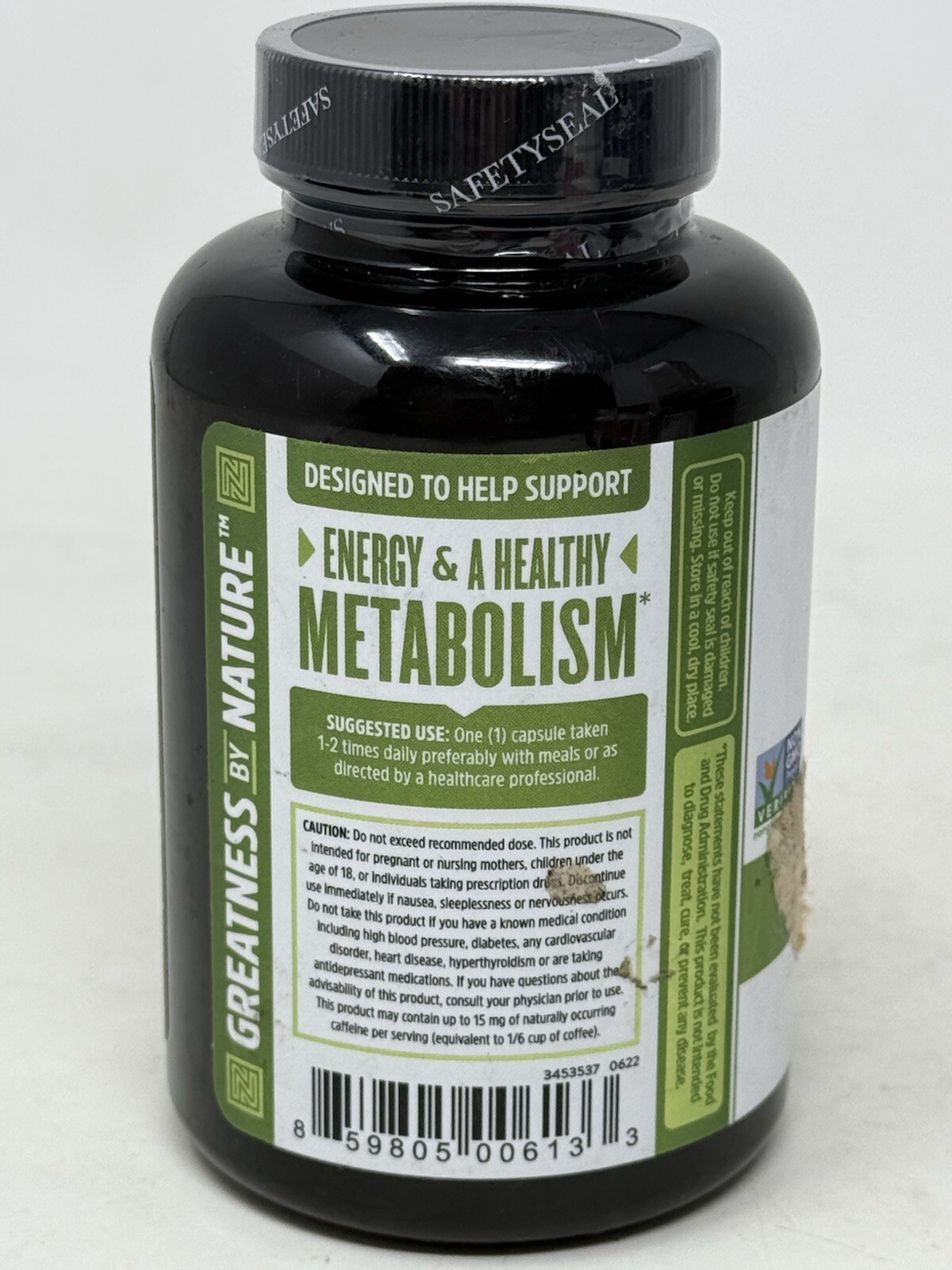 Zhou Green Tea Extract with EGCG 120 Veggie Capsules New Sealed Exp 04/2027