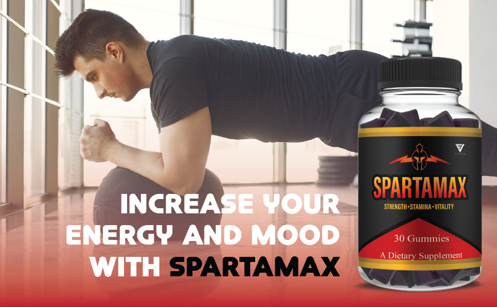 Spartamax Performance Gummies, Spartamax Daily Support (1 Month Supply)