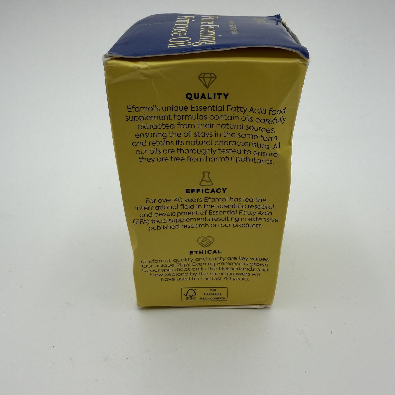 Efamol High Strength Pure Evening Primrose Oil 30x1000mg Capsules Skin Support