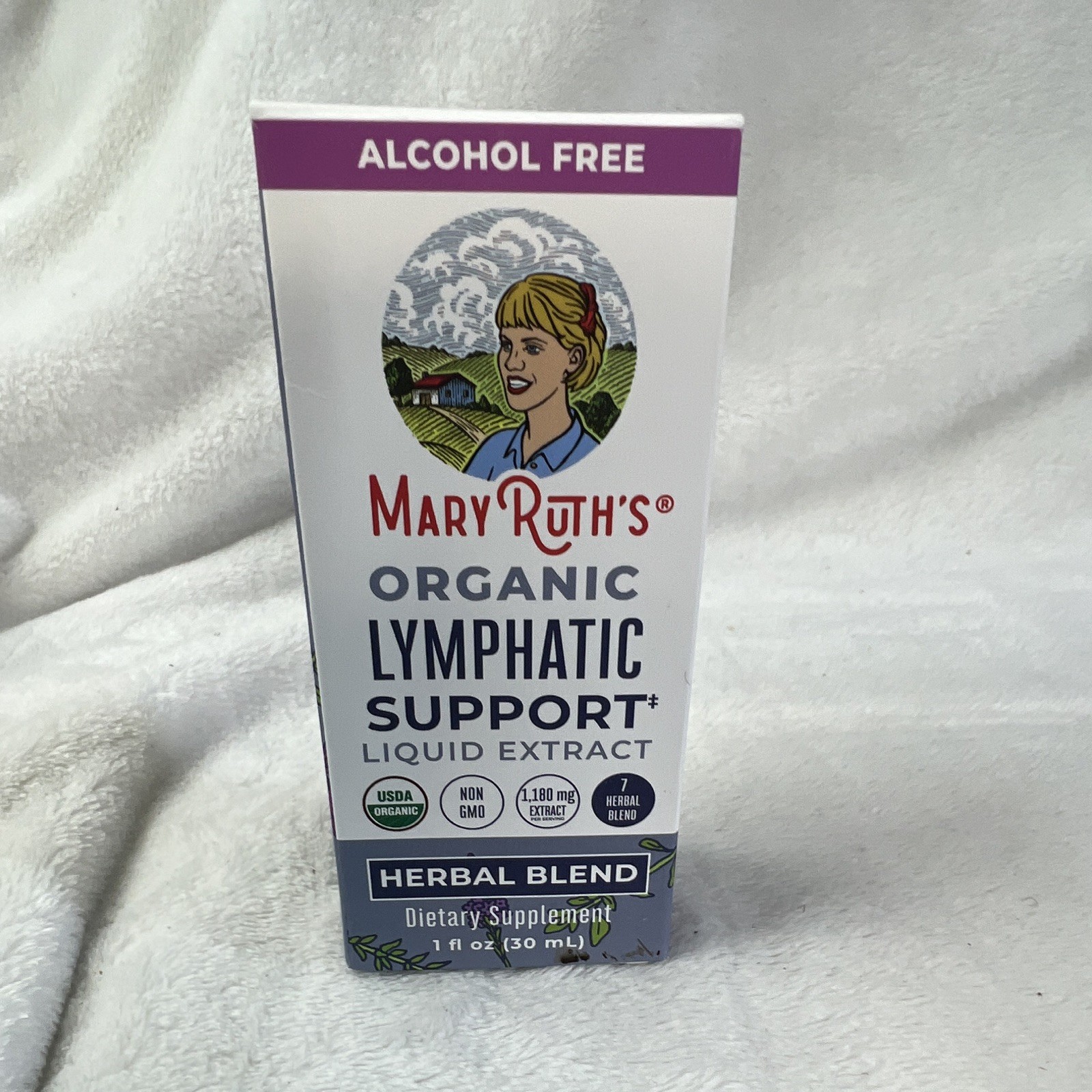 MaryRuth’s Organic Lymphatic + Immune Support Liquid Extract Alcohol Free 1 oz