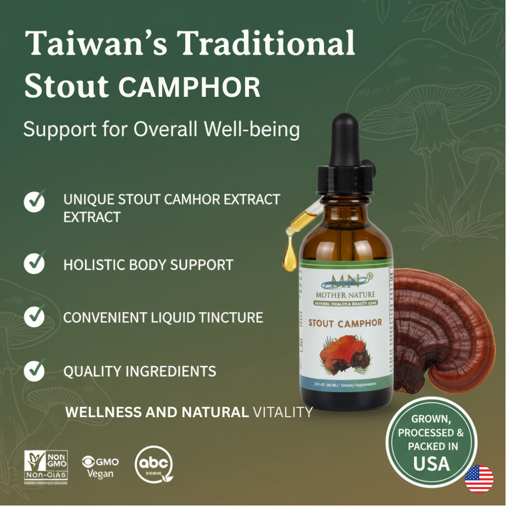 Mother Nature Stout Camphor Liver Health Dietary Supplements – 60 ML