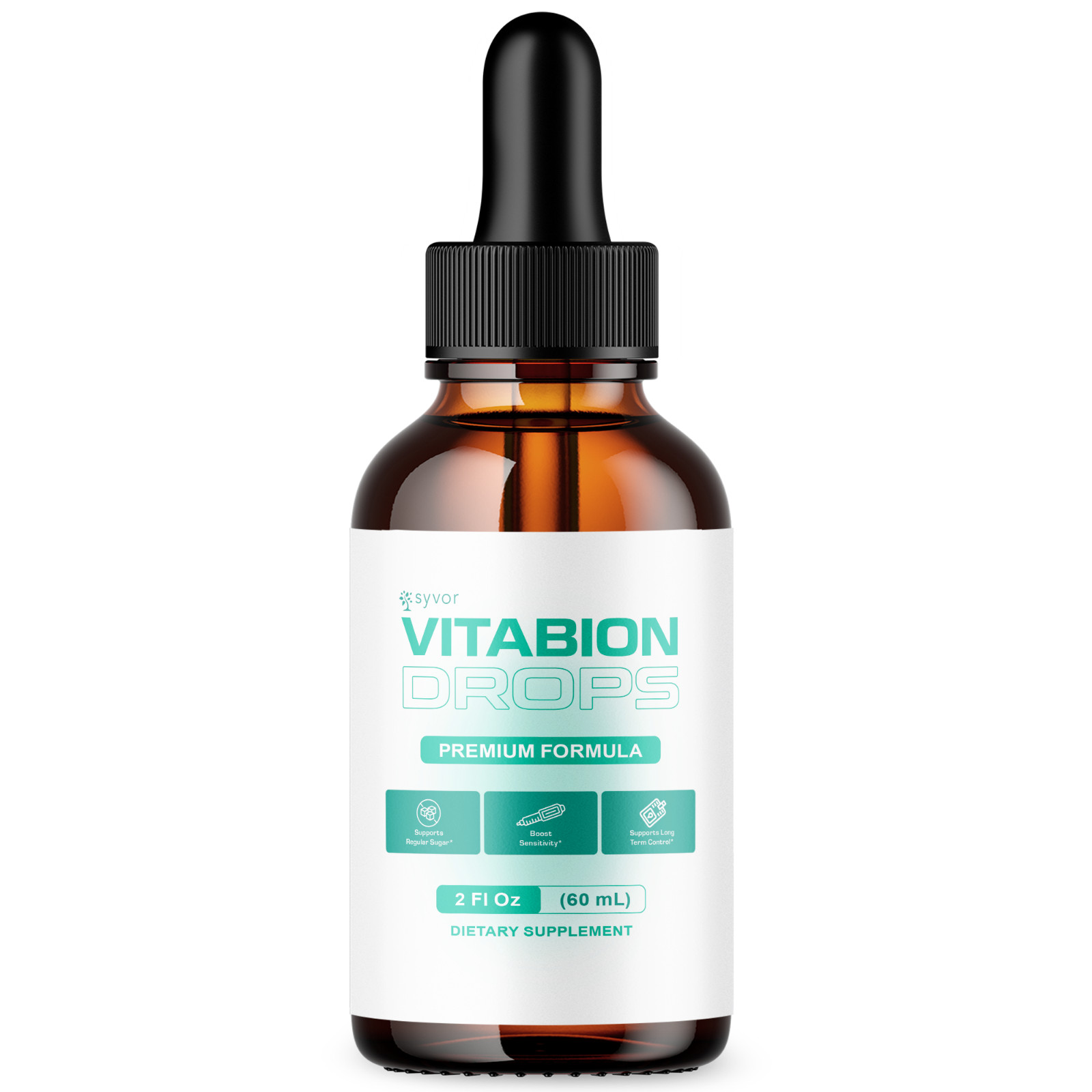 (1 Pack) Vitabion Blood Support Drops Vita Bion Vitamin Supplement 30 Servings