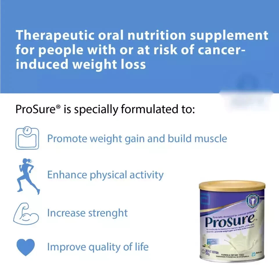 Abbott Pro Sure Milk High Protein, Prebiotic & EPA 380g X6