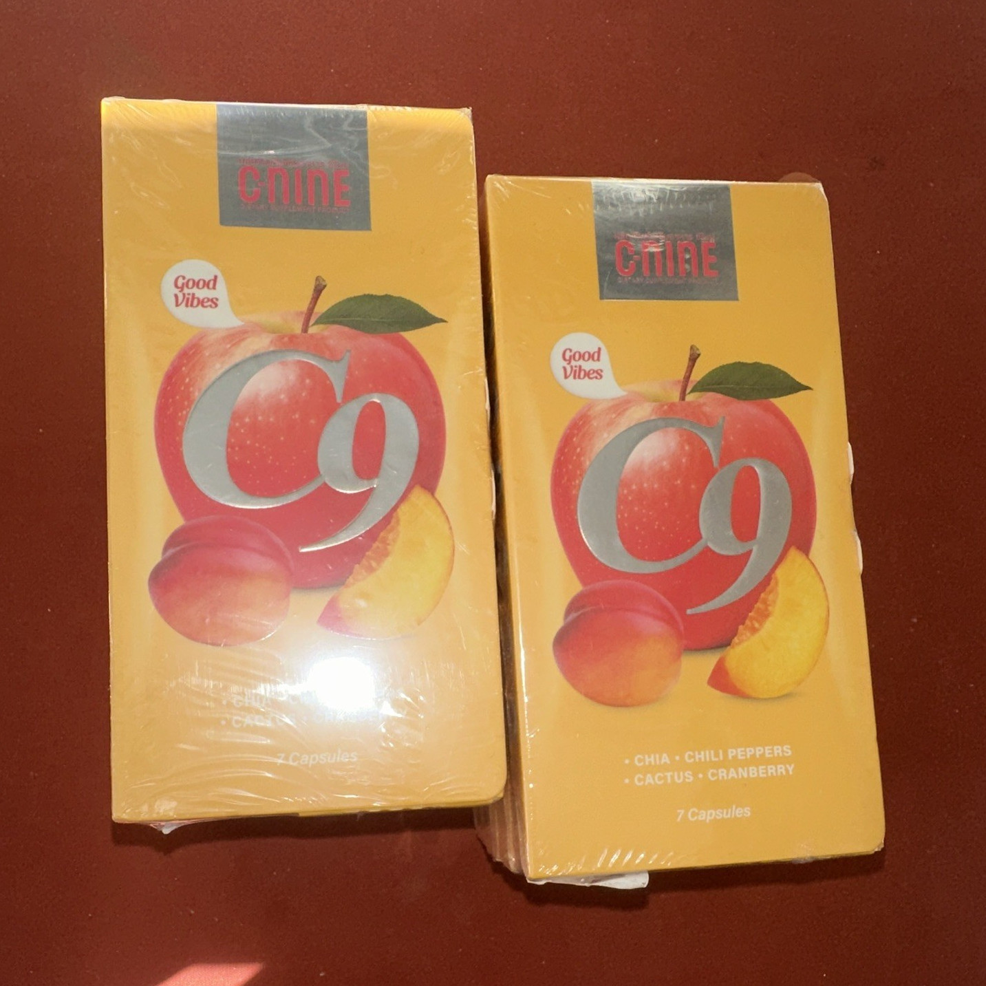 C NINE C9 Weight Management Dietary Supplement Chia Chili Cactus 7 Capsules