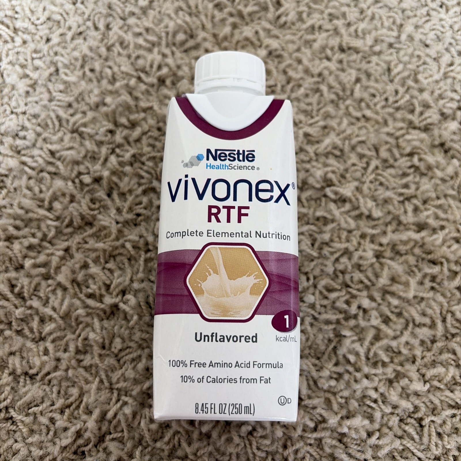 13 Cartons Nestle Vivonex RTF Complete Elemental Nutrition Unflavored EX 12/26
