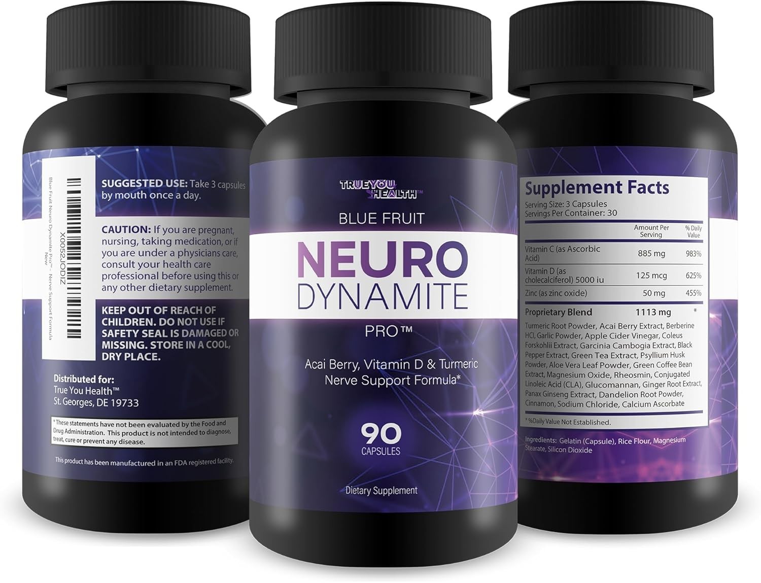 MEMORY BRAIN SUPPORT ACAI BERRY SUPPLEMENT, MENTAL FOCUS & ENERGY SUPPLEMENTS