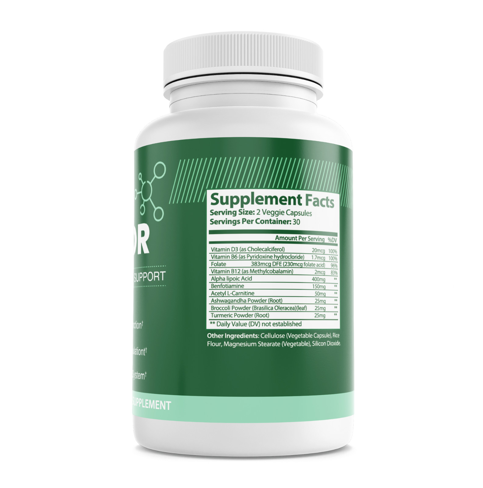 Nerve Savior Health Supplement Blood Flow & Circulation 60 Capsules Nerve Savior