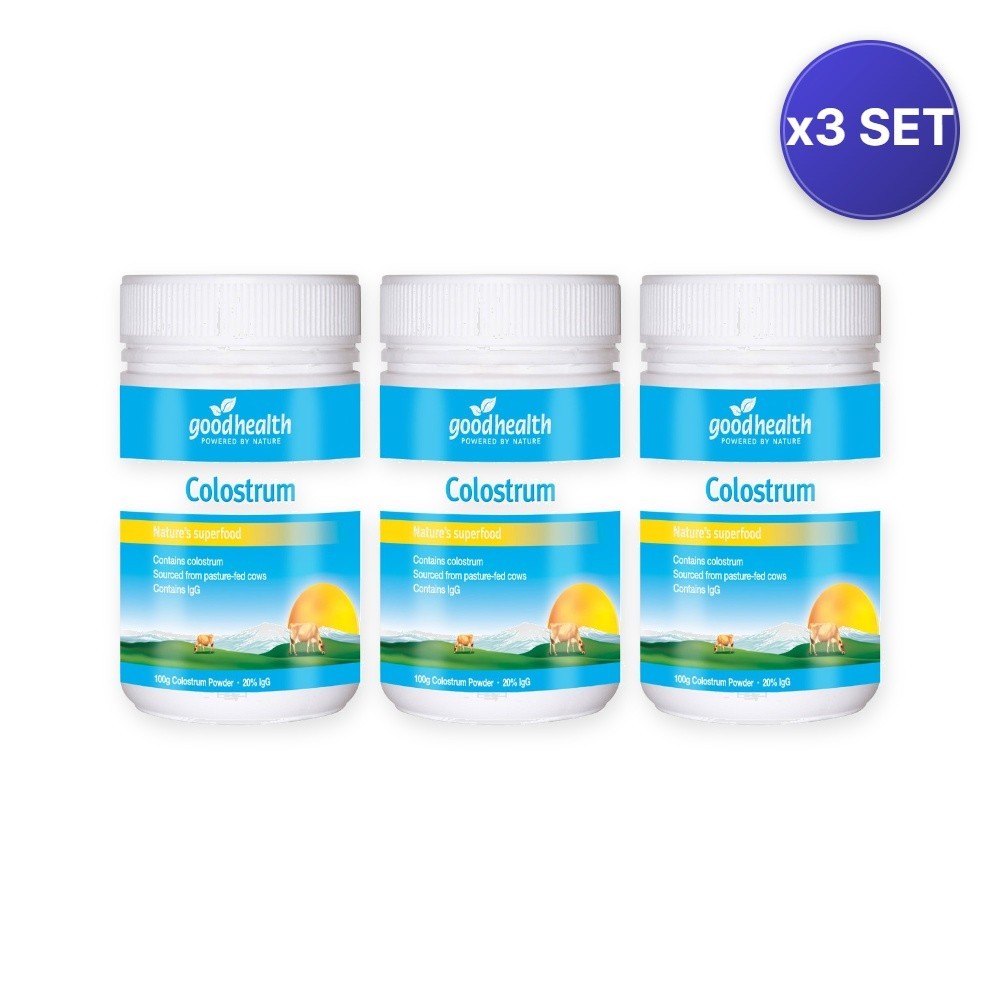 Pure Colostrum Powder (100g) – Daily Wellness & Growth Support – 3 Pack
