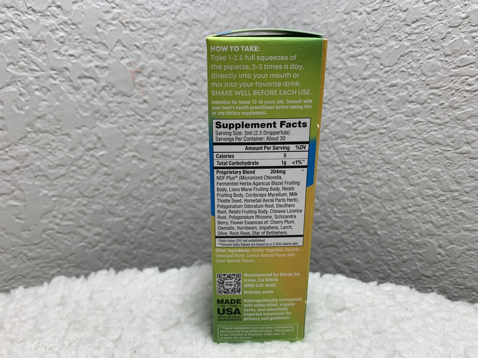 Rayz, Thinking Cap, Naturopathic Herbal Drops, Lemon, 2 fl oz (59 ml) ~FREE SHIP