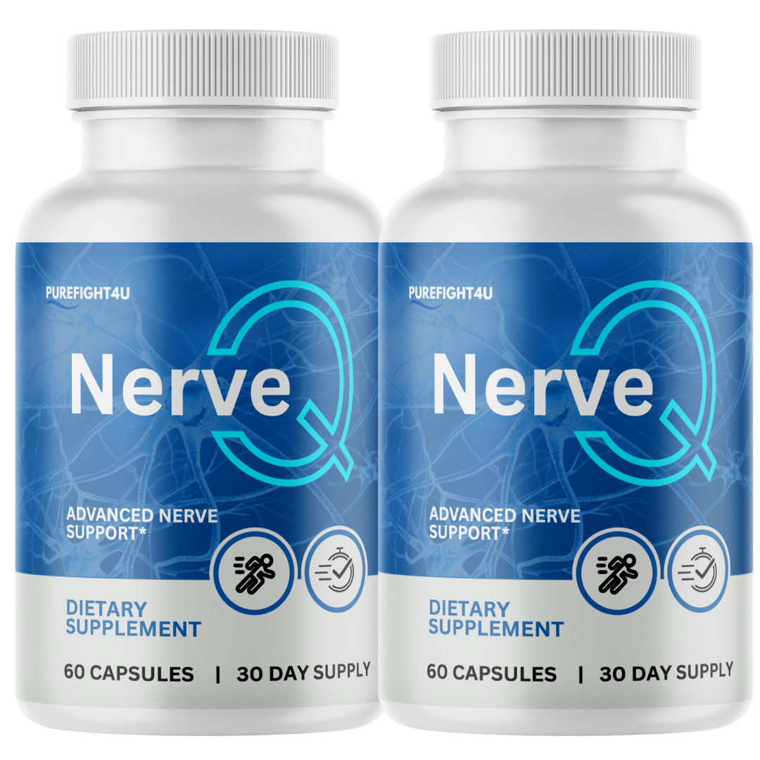 Nerve Q Capsules Nerve Health Supports Circulation Supplement – 2 Bottles