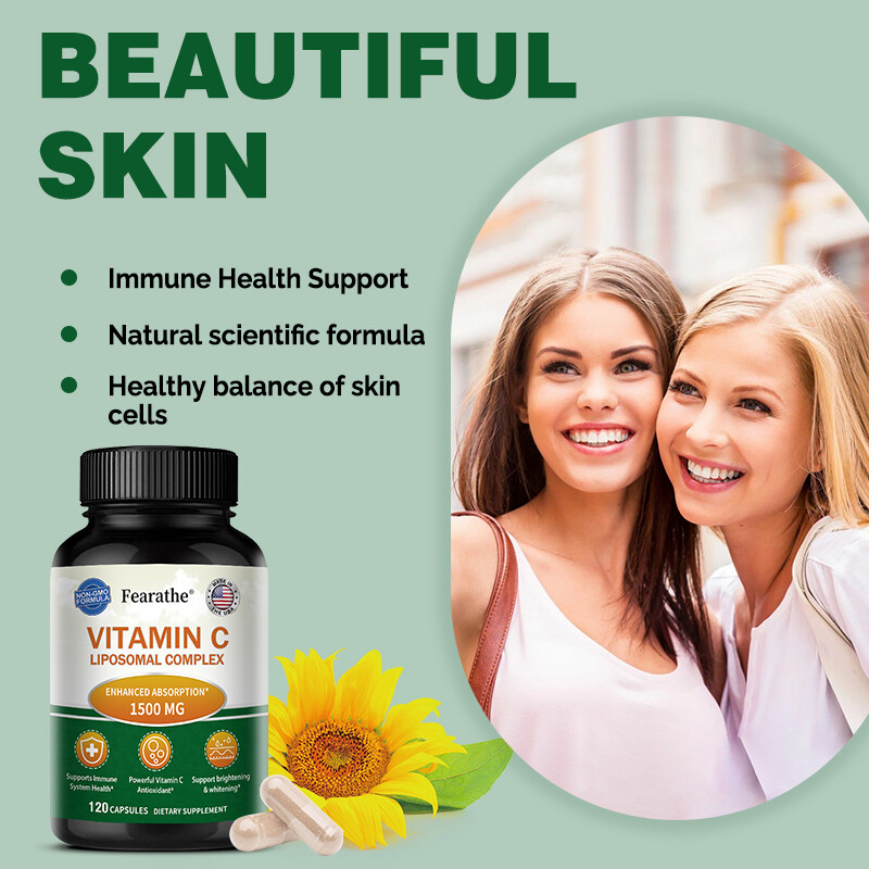 Liposomal Vitamin C 1500mg -Vit Capsules – High Absorption Supplements