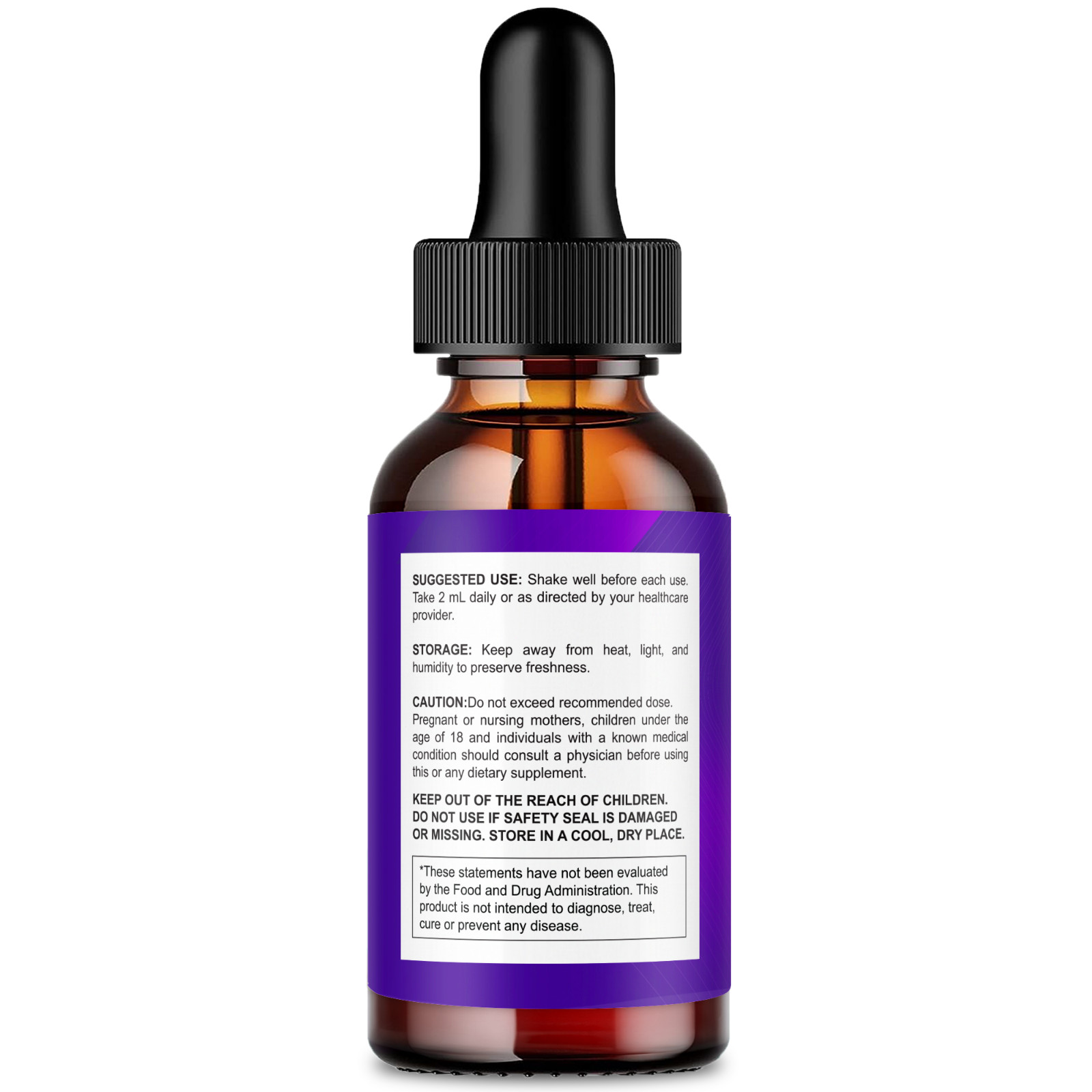 Skinny Brain Drops, Weight Management Liquid Drops for Men and Women (5 Pack)