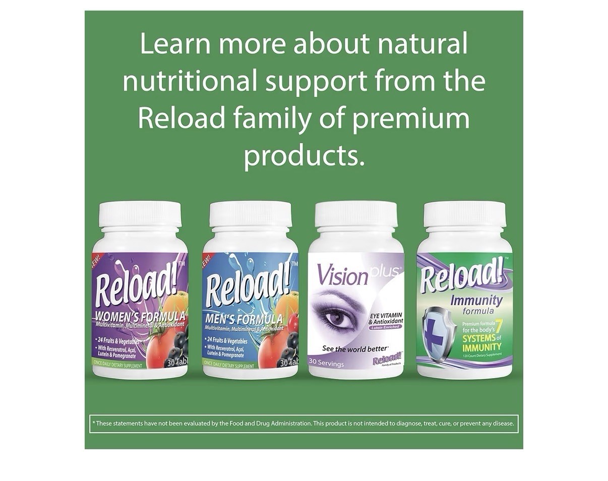 Reload Immunity Formula Antioxidant Support 7 System Of Immunity 120 Cspsules