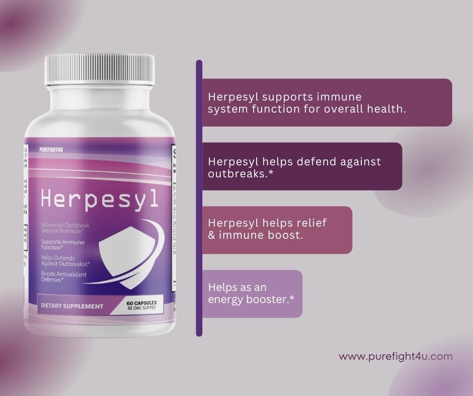 Herpesyl Advanced Defense Formula Dietary Supplement – 6 Bottles