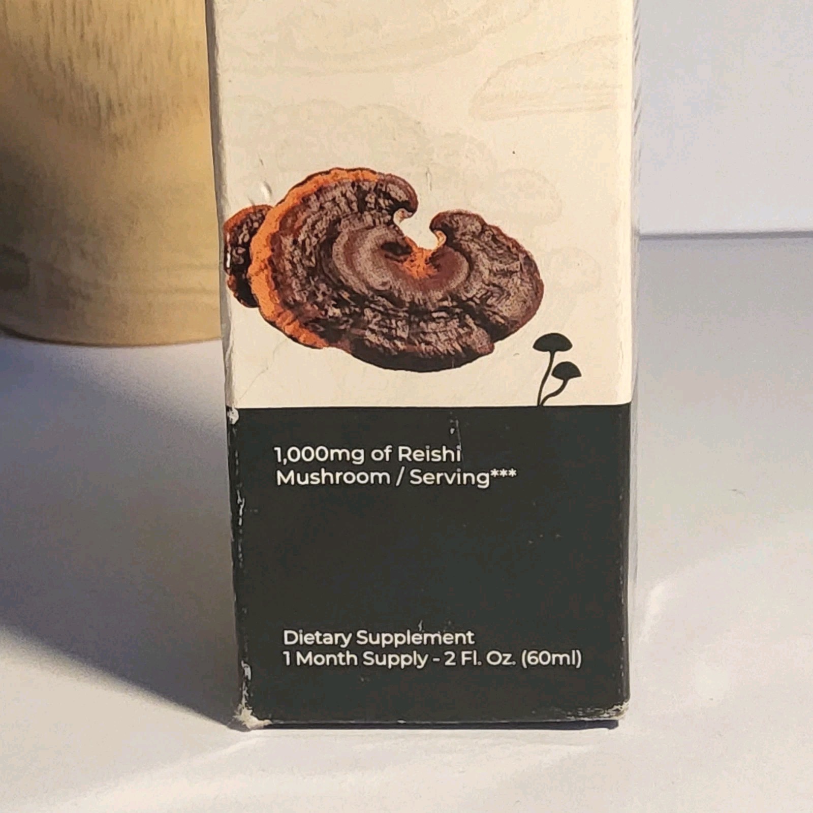 Auri Reishi Super Mushroom Elixir Stress Support Supplement 60ml / 2 fl oz NIB