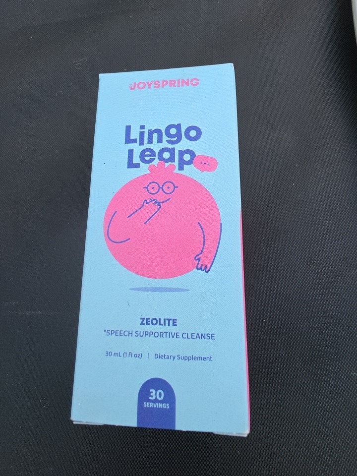 Joyspring Lingo Leap – Speech Supportive Cleanse, 30 servings SEALED EXP 10/2027