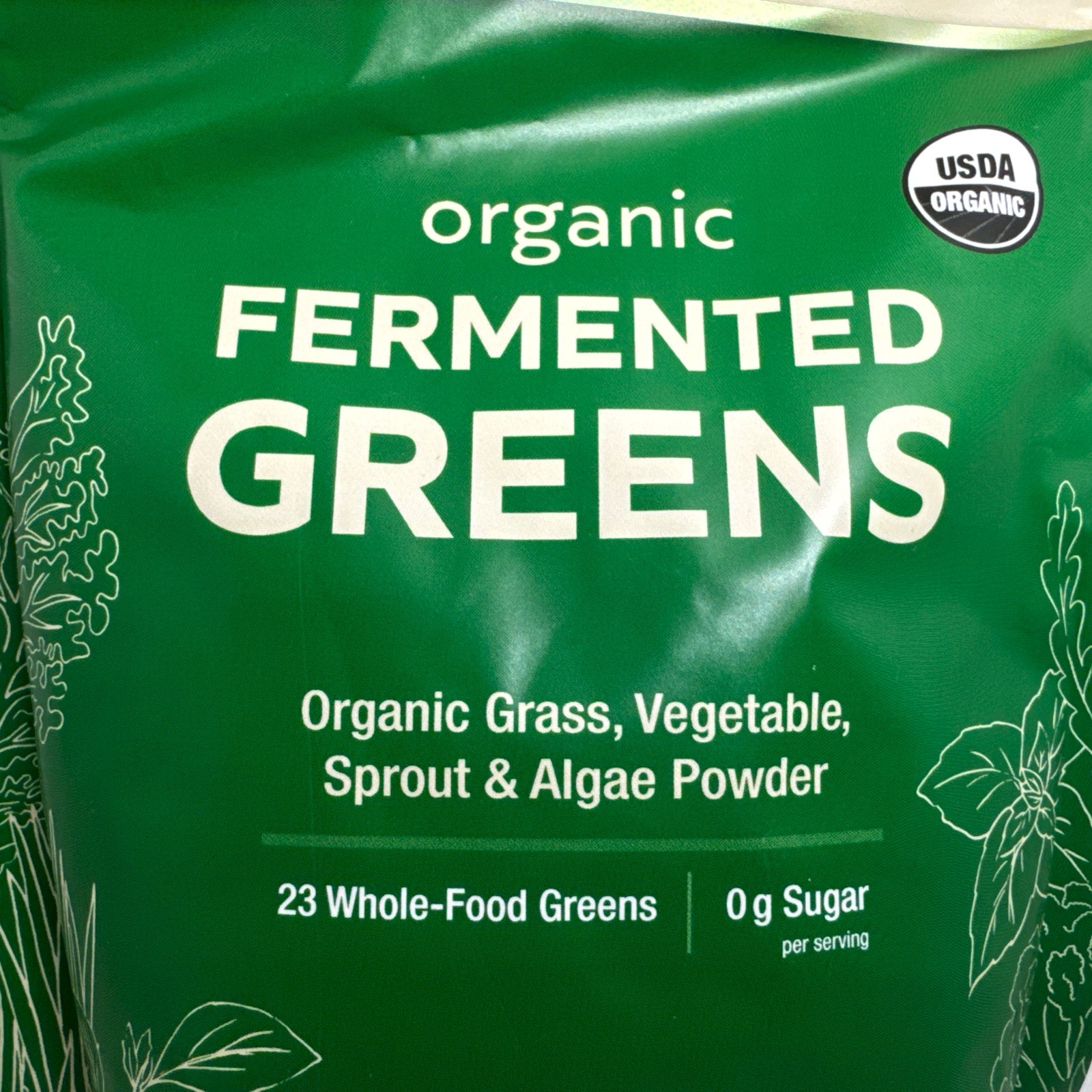 2X Dr. Mercola Organic Fermented Greens Powder 270g Exp 02/2027-New-US Seller