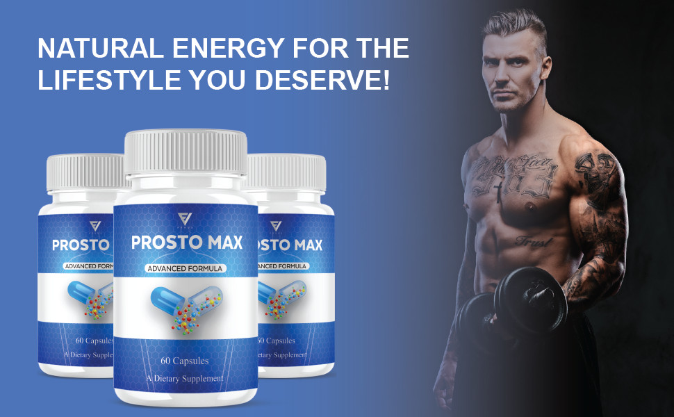 (3 Pack) Prosto Max Prostate Capsules, ProstoMax Overall Health (180 Capsules)