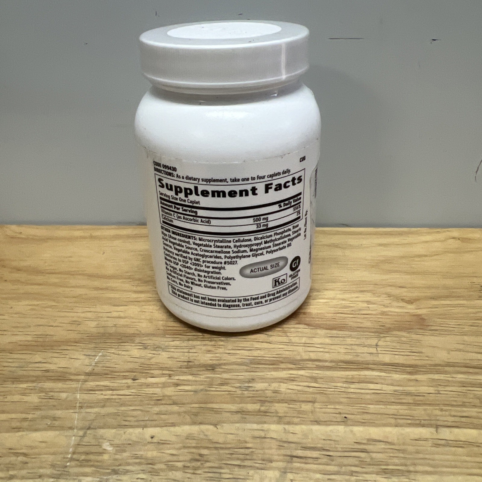 GNC Vitamin C • Supports Healthy Immune System • Immunity Support •500mg •250ct