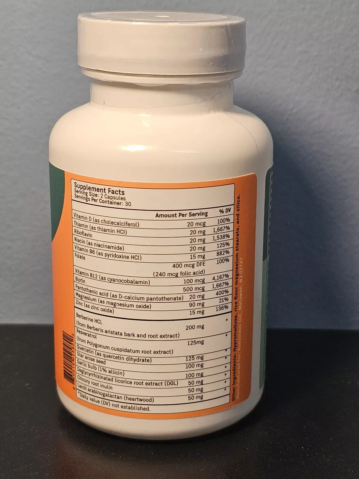 Emma Relief Supplement Keto for Gut Bloating 60 Capsules Exp 11/2025