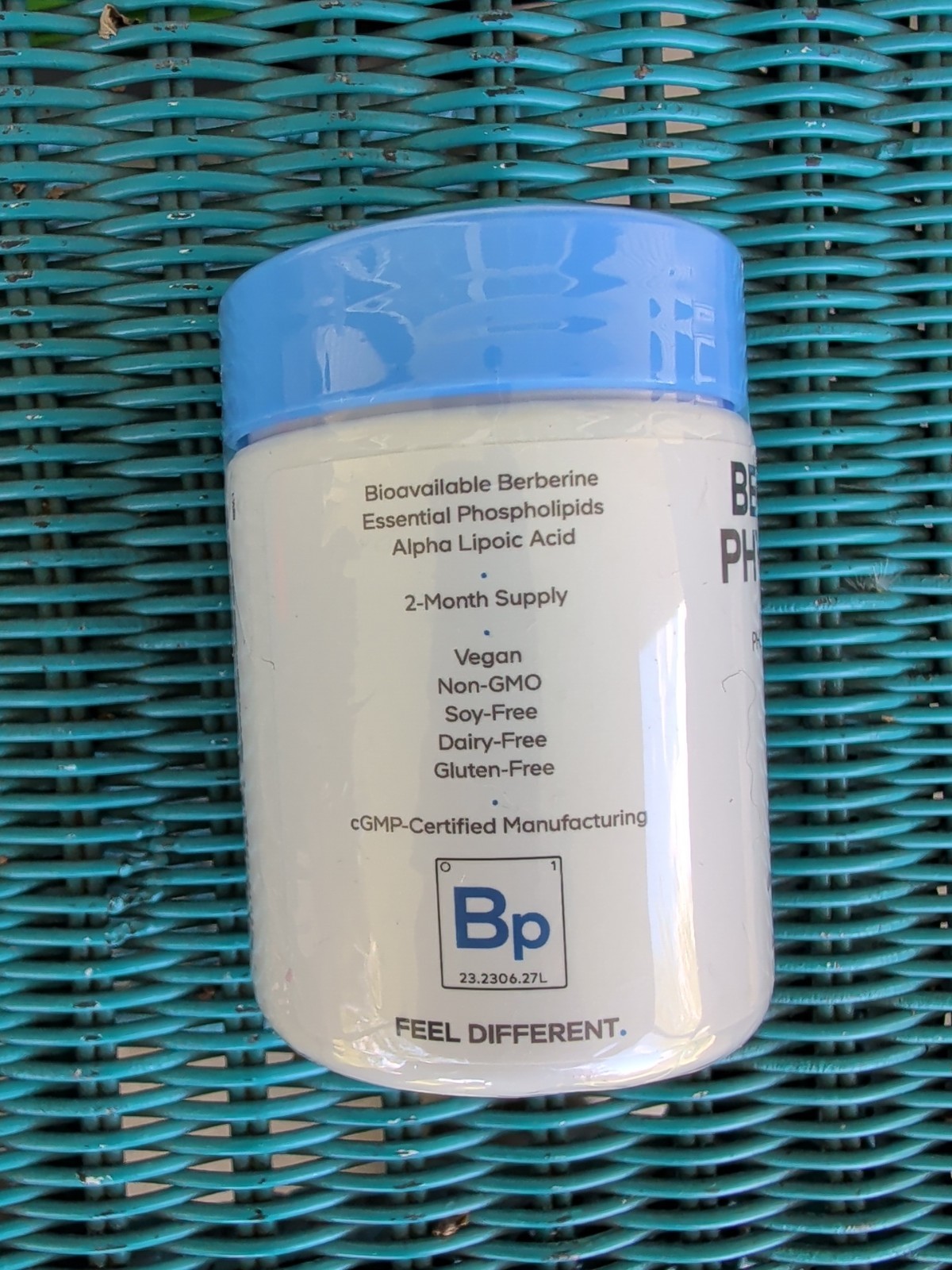 Berberine Phytosome Beyond Vitamins 60 Servings Exp 10/28