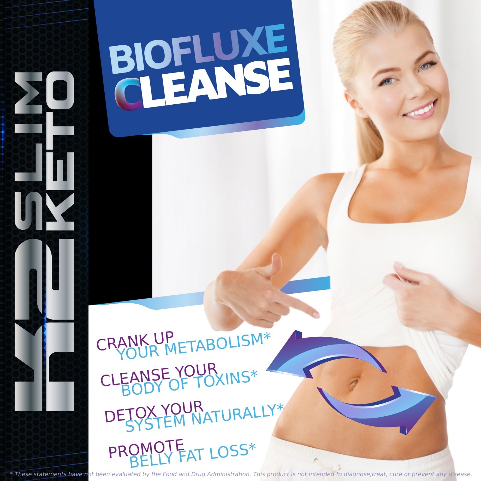 Biofluxe Detox Cleanse by K2 Slim Keto – Our Best Keto Friendly – Colon Cleanse