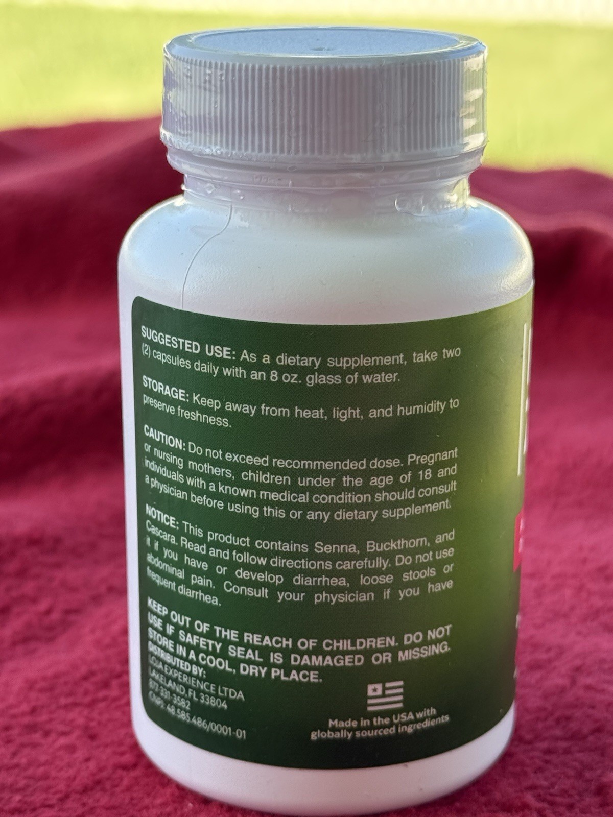 Flora Zen Digestive Support Dietary Supplement Capsules 60 Ct 684mg