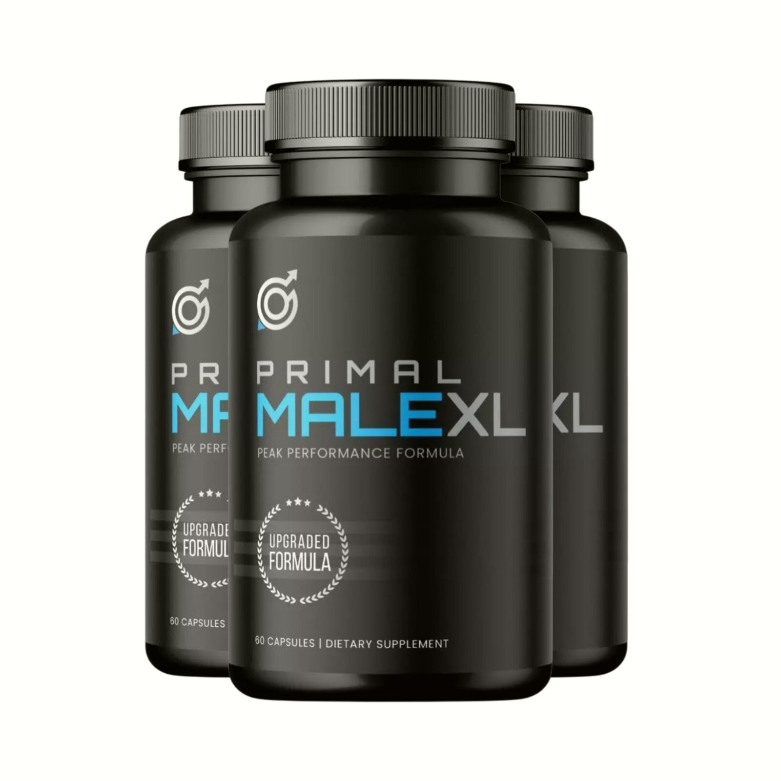 3-Pack Primal Male XL, Primal Male For Mens Health Supplement (180 Capsules)