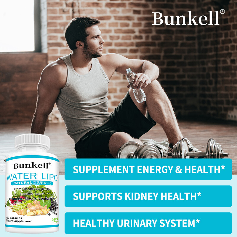 Natural Water Lipo Diuretic Cleanse with Electrolytes and Vitamins – Gluten Free