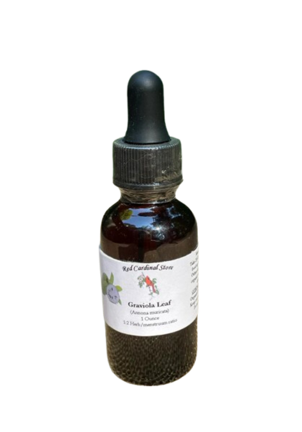 Graviola Soursop Leaf Tincture, Double Extraction Herbal Extract Made in USA