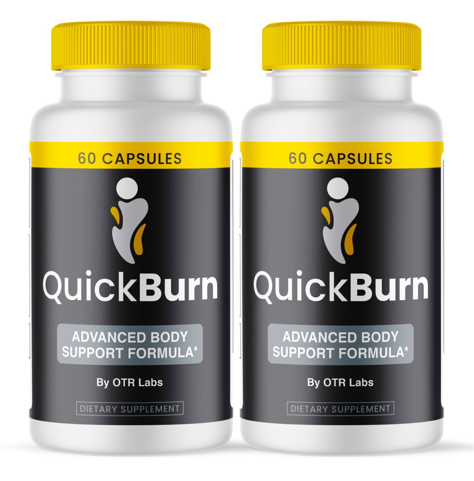QuickBurn Capsules, Official QuickBurn Weight Supplement Pills (2 Pack 120CT)