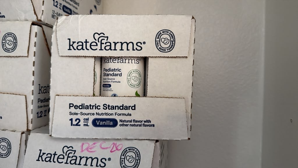 12 Pcs Kate Farms Pediatric Standard 1.2 Vanilla Formula 8.45 oz Cartons Case