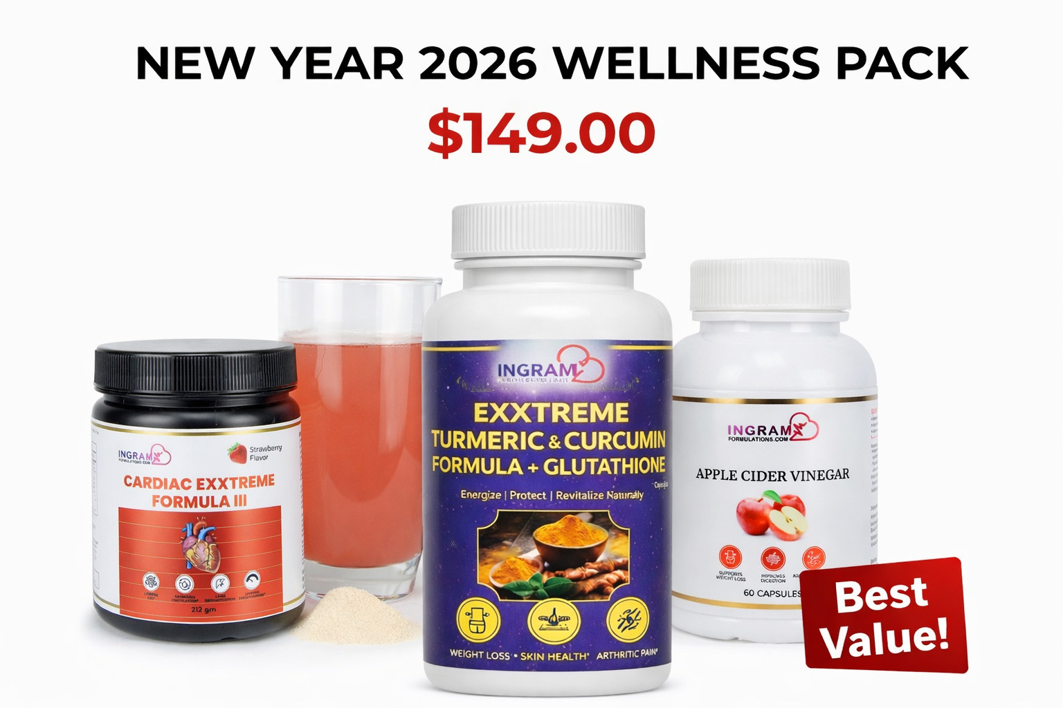 Exxtreme Formula’s Wellness 3 Pack