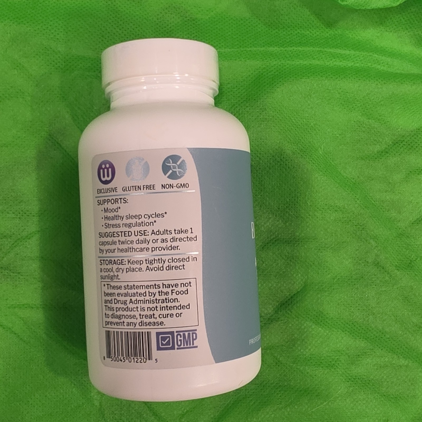 NBX Wellness Blissful Mood Stress Support 60 Capsules Gluten-Free Non-GMO