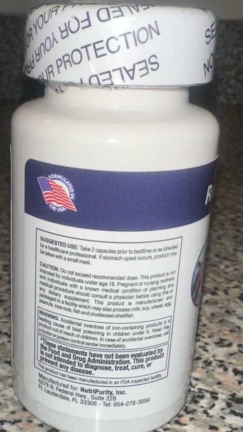 Rested Legs – Easy to Swallow Capsules (60 Capsules). Exp 08/26