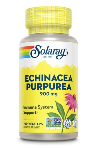 Echinacea Purpurea Root capsules – 900 mg per serving – to support Immune System