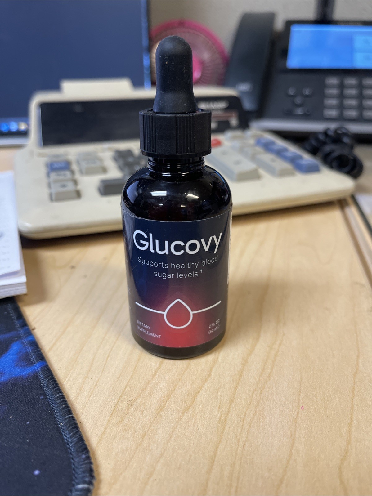 Glucovy 2 Fl Oz to Support Healthy Blood Sugar Levels Sealed Exp 3/2027