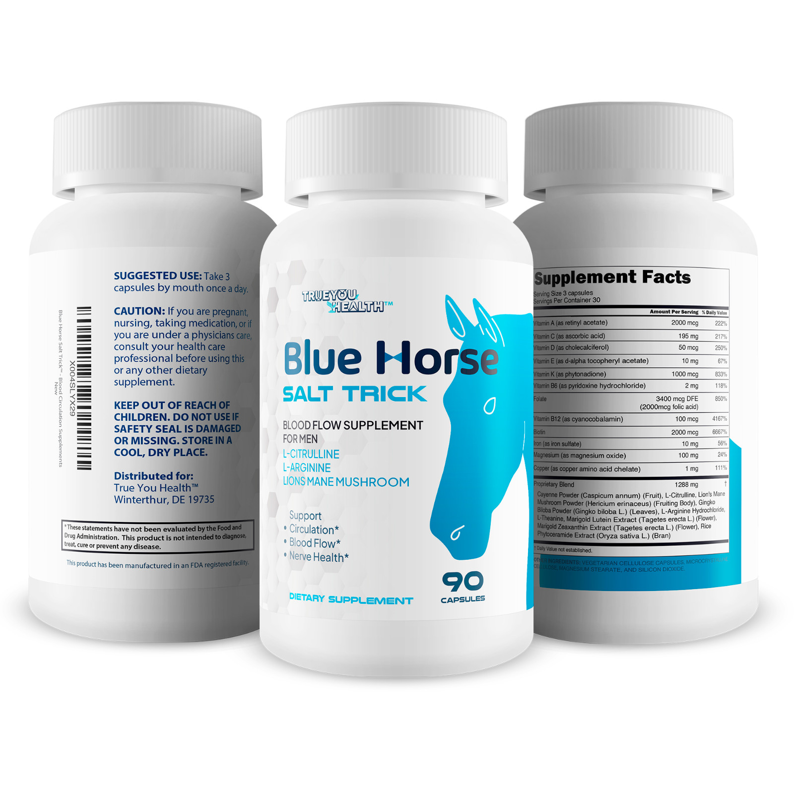 Blue Horse Salt Trick – Our Best Blood Flow Supplement for Men