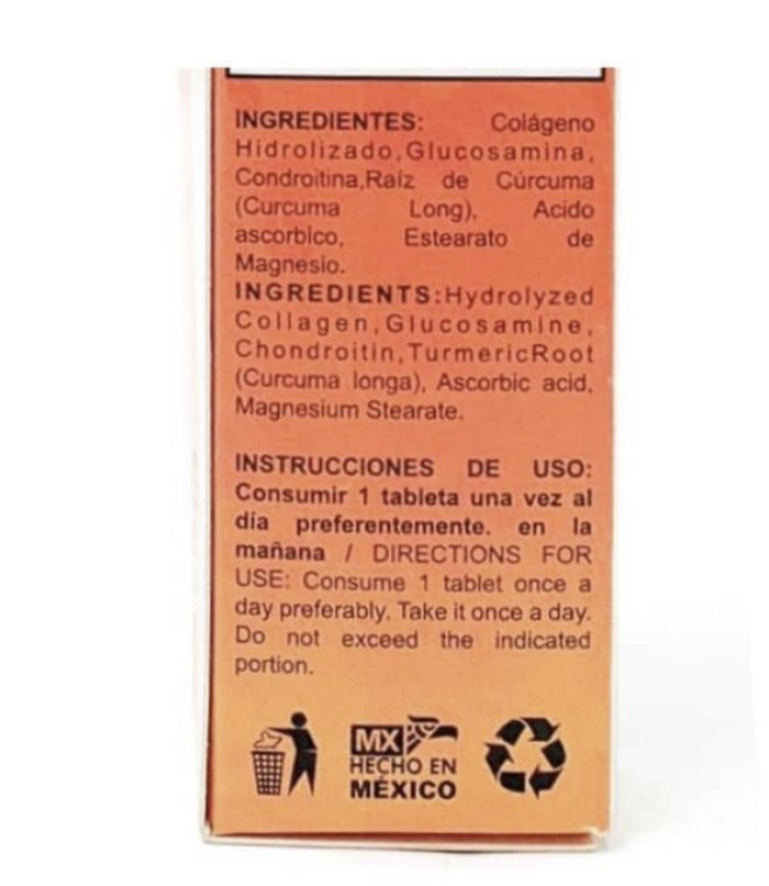 2 PACK HYDROLYZED COLLAG 30 TABS 700mg Colageno Hidrolizado Exp 2027 Up Ososans