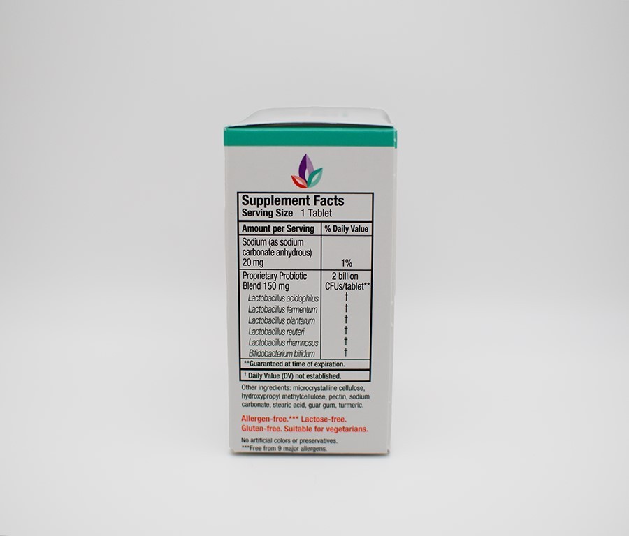 Provella Womens Digestive & Feminine Probiotic Dietary Supplement Tablets 30 ct
