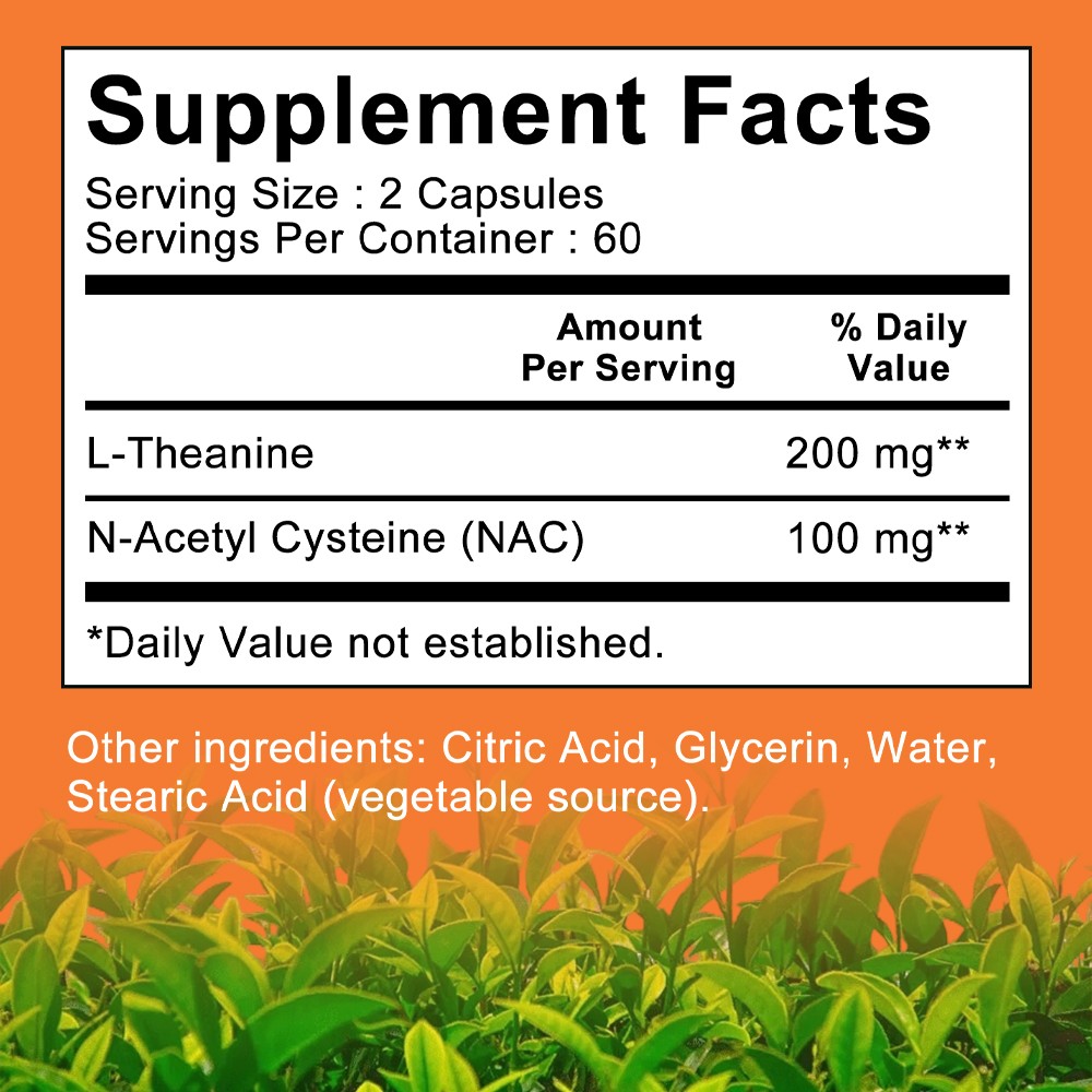 L Theanine Supplements Stress Management Promotes Relaxation Vascular Function
