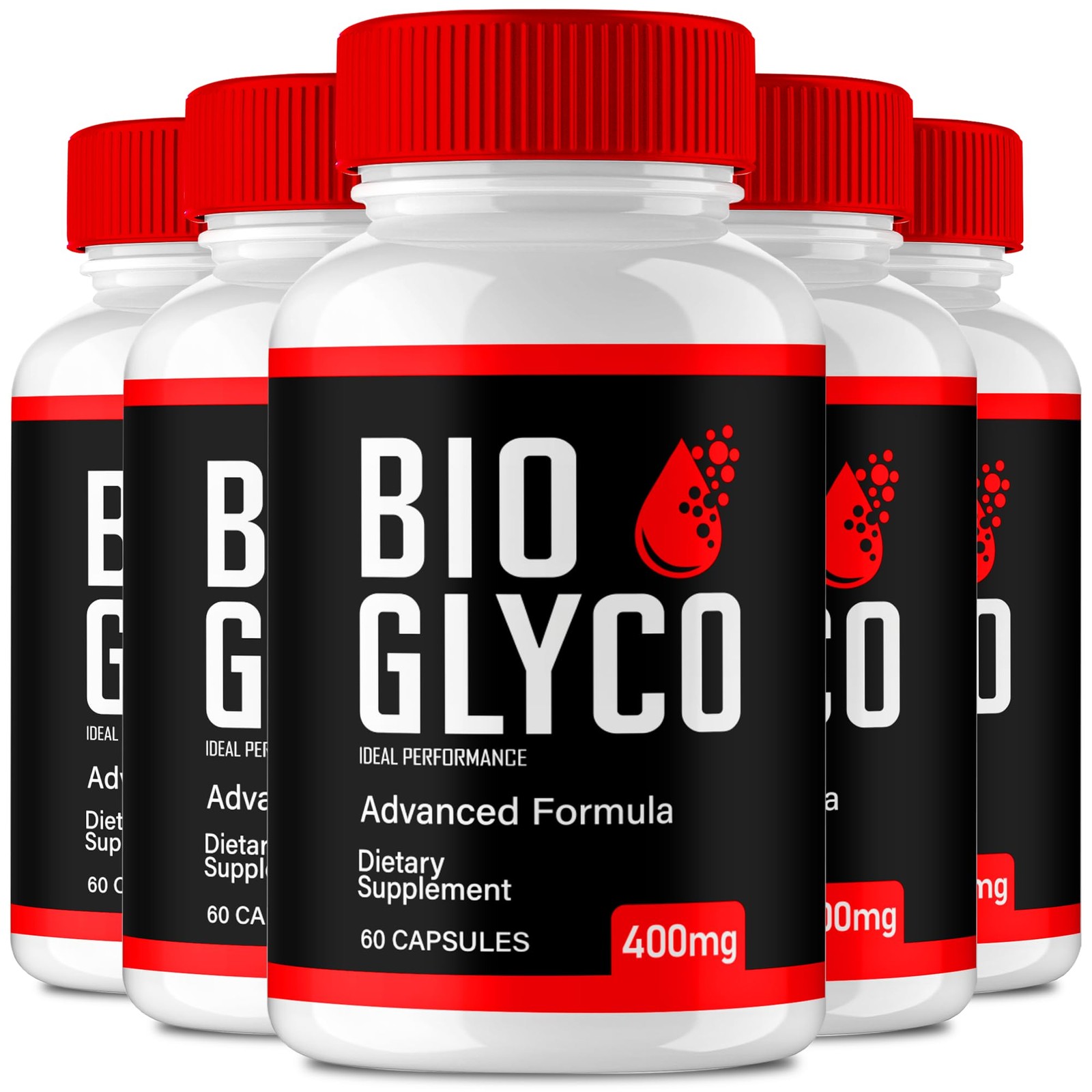 Bio Glyco Blood Sugar Support Metabolic Health Supplemen – 300 Capsules (5 Pack)