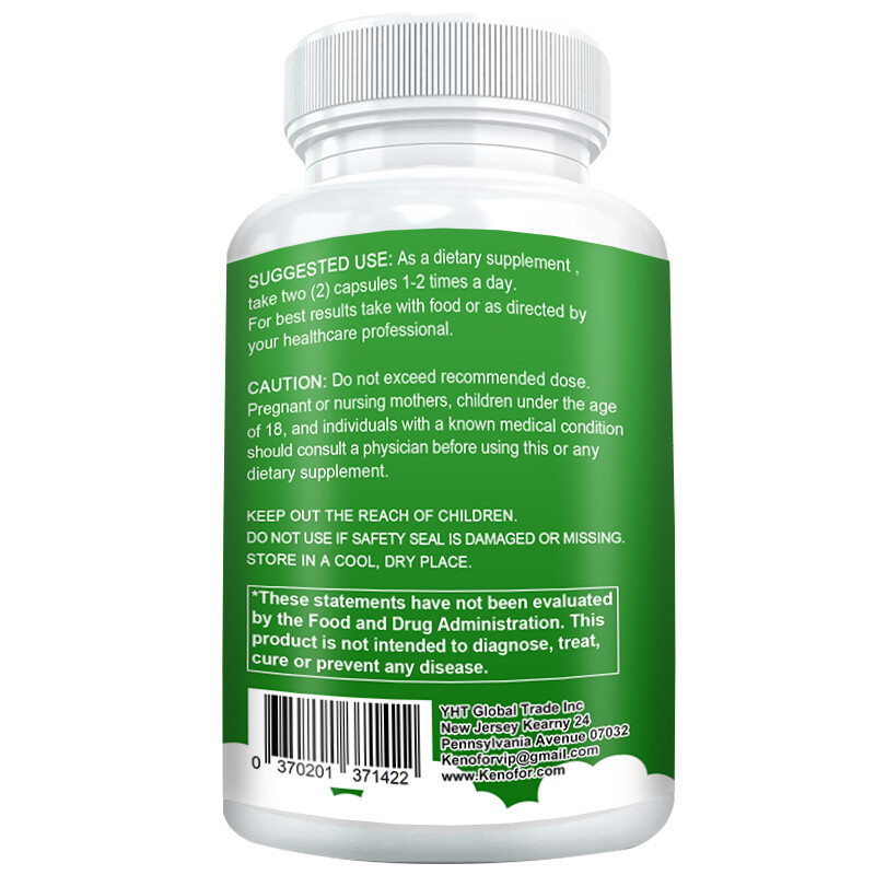 Vitamin C+Ginkgo Biloba for Brain Function, Blood Circulation, Anti Inflammation