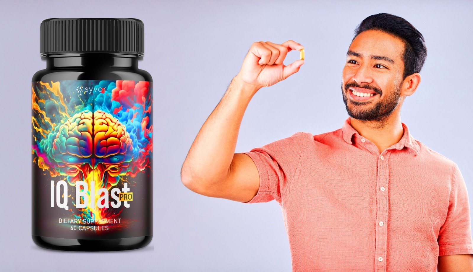 IQ Blast Pro Brain Supplement – Enhance Cognitive Function and Clarity (2 Pack)