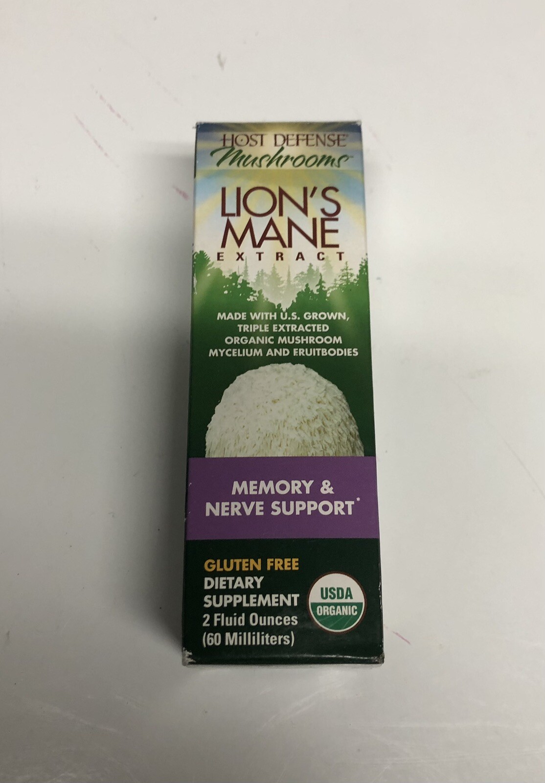 Host Defense Lion’s Mane Extract – Brain Health Support Supplement EXPIRED 10/21