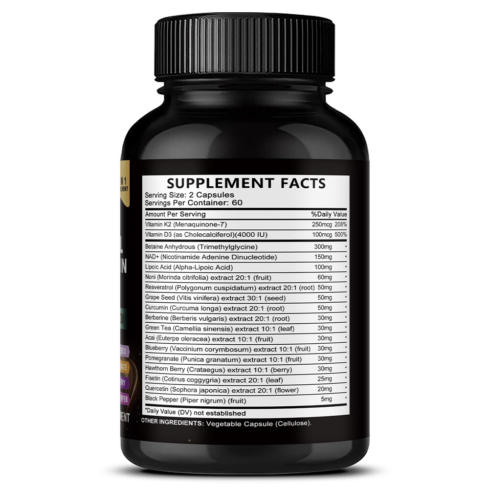 Cardiovascular Function Supplements Balances Blood Circulation 30-120 Capsules